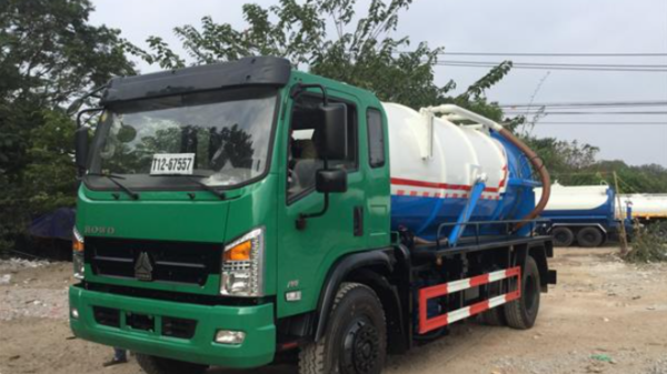 Hút bể phốt tại Sơn Tây